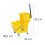 Secchio essoreur professionale con ruote 24 litri plastica gialla 14_0009915 5