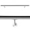 Kit main courante rambarde support mural 200 cm escaliers acier affine 2