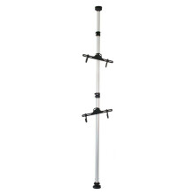 Teleskopischer Fahrradträger mit Federungssystem für 2 Fahrräder, 160-340cm, verstellbare Halterung 16_0002915