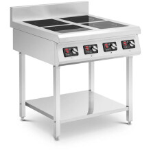 Plaque de indução - HELLOSHOP26 - Profissional - 4 placas 20 cm - 14000 W - Temporizador 24h