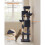 Albero per gatti - HELLOSHOP26 - Altezza 175 cm - 2 nicchie - 2 ceste - 5 graffiatoi 5
