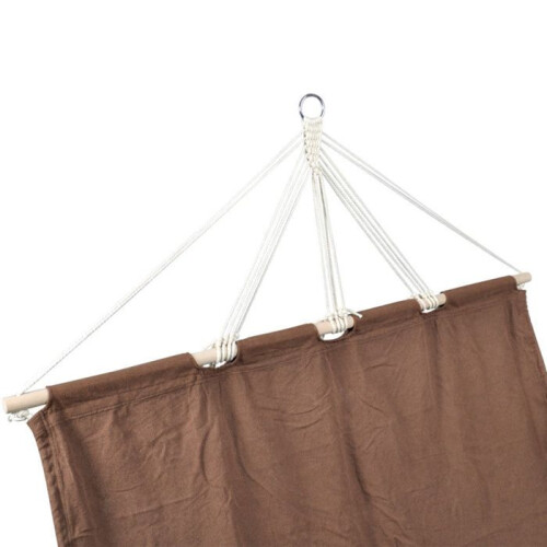 Hammock tela 210 x 150 cm marrone 2202057/2 2