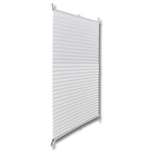 Store plissé en blanc 80 x 200 cm 4102179/2