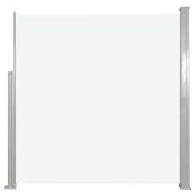 Toldo retrátil - HELLOSHOP26 - 300 cm - Proteção UV - Cinza verde, branco quebrado