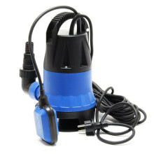 Pompe submersible - Bleu - 400 Watts - Débit 7500 L/h - Immersion 7 m - Évacuation eaux usées