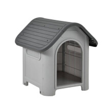 Nischen-PVC mit Lüftungsöffnung 75 x 59 x 66 cm grau und schwarz 03_0007984