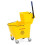 Secchio strizzatore professionale con ruote 32 litri plastica gialla 14_0009916 1