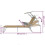 Transat - HELLOSHOP26 - Pliable - Acier enduit de poudre - Auvent réglable - Marron 6