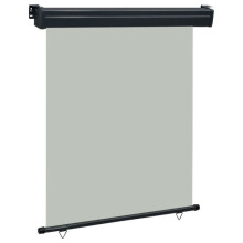 Tenda lateral - HELLOSHOP26 - Retrátil - Proteção visual - 140 x 250 cm - Cinza
