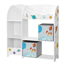Étagère de rangement pour jouets 93 x 30 x 100 cm enfant et livres meuble