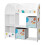 Scaffale per giocattoli 93 x 30 x 100 cm per bambini e libri mobile 1