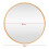 Miroir mural rond 50 cm doré 03_0007942 2