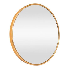 Miroir mural rond 50 cm doré 03_0007942