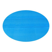 Capa solar para piscina redonda diâmetro 549 cm polietileno azul 03_0006681