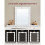 Coiffeuse - HELLOSHOP26 - Moderne - 9 ampoules LED - 2 tiroirs - Blanc 2