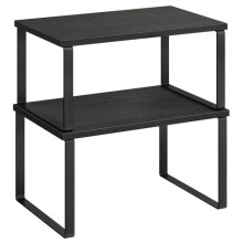 Organizadores de cozinha para especiarias, conjunto de 2, prateleiras de mesa, suportes.