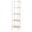 Scaffale da bagno a 5 livelli in bambù 33 x 33 x 146 1