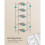 Scaffale da bagno a 5 livelli in bambù 33 x 33 x 146 2