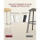 Barkrukken - HELLOSHOP26 - Set van 2 - Staal - Beige eik - Hoogte 65 cm 3