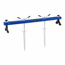 Traverse ondersteuning motor - HELLOSHOP26 - 500 kg - Blauwe staal - In hoogte verstelbaar 0-24 cm - Antislipvoeten
