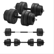 Kit haltères musculation poids ajustable avec barre d’extension supplémentaire 20 kg 30 kg musculation 12_0006117