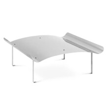 Chapeau de cheminée acier inoxydable 100 x 100 x 40 cm acier inoxydable argenté 14_0008588