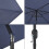 Parasol hexagonal polyester 270 x 235 bleu marine 03_0008044 4