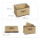 Scaffale da bagno in bambù 2 livelli 54 x 42 cm 3213095 2