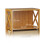 Scaffale da bagno in bambù 2 livelli 54 x 42 cm 3213095 3