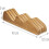 Range-couteaux - HELLOSHOP26 - Support en bambou - 5x9,5x40 cm - Pour 7 ou 9 couteaux - Multicolore 1