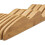 Range-couteaux - HELLOSHOP26 - Support en bambou - 5x9,5x40 cm - Pour 7 ou 9 couteaux - Multicolore 3