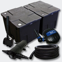 Kit de filtración de estanque 60000l Bomba eco UVC 36 Watts Fuente 4216495