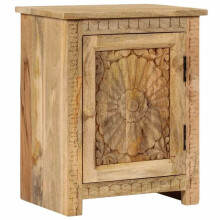 Mesa de noite, cabeceira, cômoda, armário, móvel para quarto em madeira de mangueira maciça 40 x 30