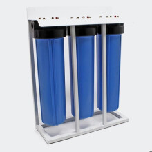 Bloc charbon actif et filtre charbon actif granulé 3 etapes système filtre 32.89mm (1 pouce) 2316042