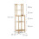 Etagère da bagno in bambù 5 livelli 121 cm 3213070 1