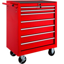 Servante d'atelier 7 tiroirs rouge 3408115
