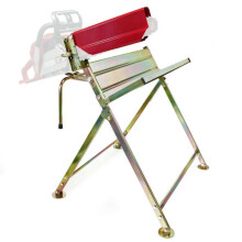 Châssis de scie avec support - Universel - Pliable - Acier galvanisé - Charge max 120kg - 88x71x96cm