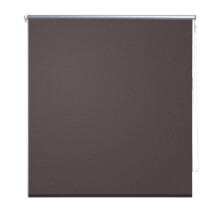 Store enrouleur marron occultant 100 x 175 cm fenêtre rideau pare-vue volet roulant