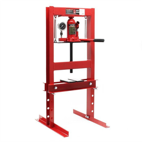 Hydraulische pers - HELLOSHOP26 - 6 ton - Manometer - Staal - Verstelbaar