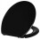 Sedile WC con abbassamento automatico in duroplastico nero 19_0000693 2