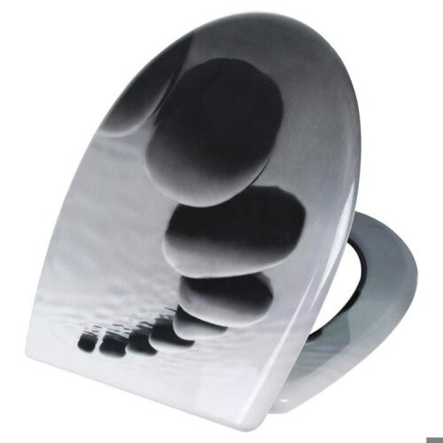 Toilettensitz A Duroplast schwarze Steine 19_0000737