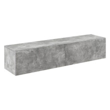 etagere murale design meuble support tv style avec 2 tiroirs capacite de charge jusqu a 25 kg panneau de particules mela
