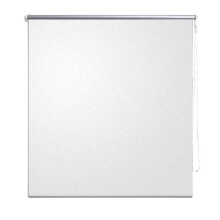 Store enrouleur occultant blanc 40 x 100 cm fenêtre rideau pare-vue volet roulant 4102123