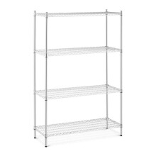 Mensola metallica professionale a carico pesante 120 x 45 x 180 cm 1000 kg 14_0001502