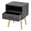 Table de chevet de nuit commode à tiroir meuble bas avec espace de stockage 57 2