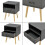 Table de chevet de nuit commode à tiroir meuble bas avec espace de stockage 57 3