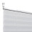 Store plissé en blanc 40 x 125cm 4102161 2