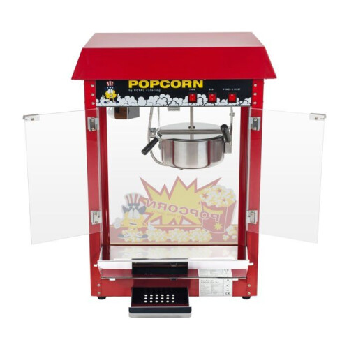 Professionele rode popcornmachine 1.600 watt 3614067 1