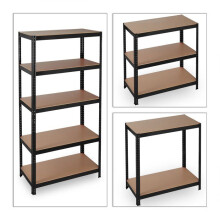 Zware belasting rek opslagmeubel clip kast garage 180 cm staal MDF
