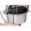 Professionele rode popcornmachine 1 600 watt met kar 3614068 6